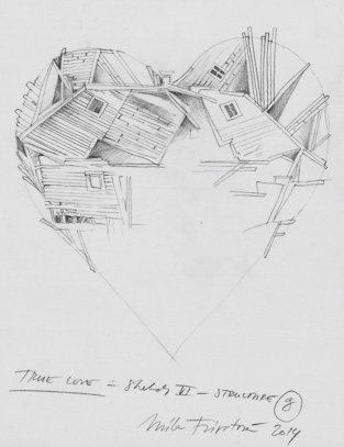 Mila Furstova Artist - Coldplay Sketches. True Love (Coldplay), Sketch  XIII. Pencil on tracing paper, 26 x 28cm, 2014 #art #wingsforcoldplay  #etching #milafurstova